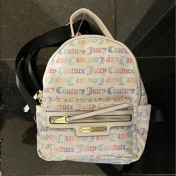 NWT Juicy Couture Multicolor Small Backpack! ? s-l400.jpg main image 3